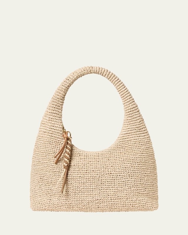 Willow Crochet Zip Hobo Bag